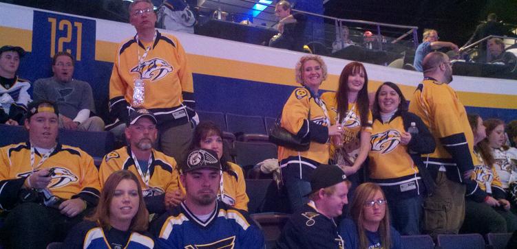 Road trippers continue to be a good luck charm for Preds… – Section303.com
